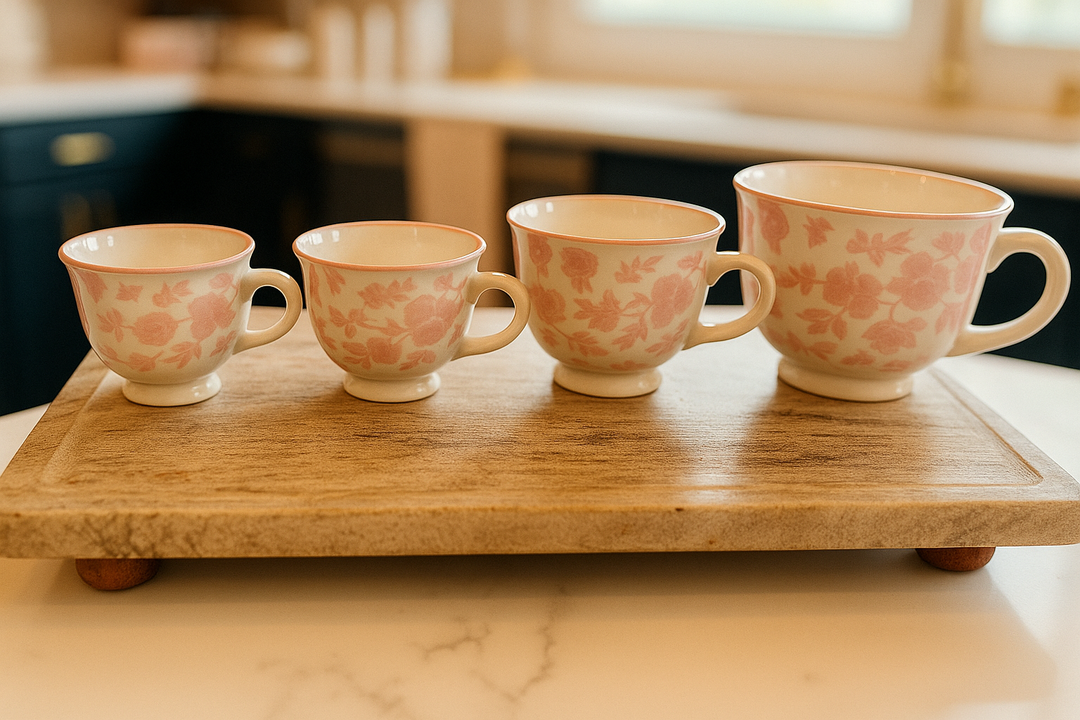 Measured with Love-teacup measuring set