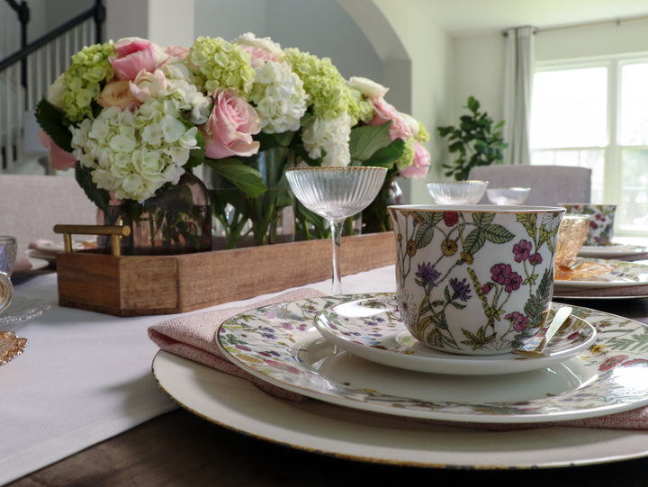 Whimsical Wildflower Cup & Saucer