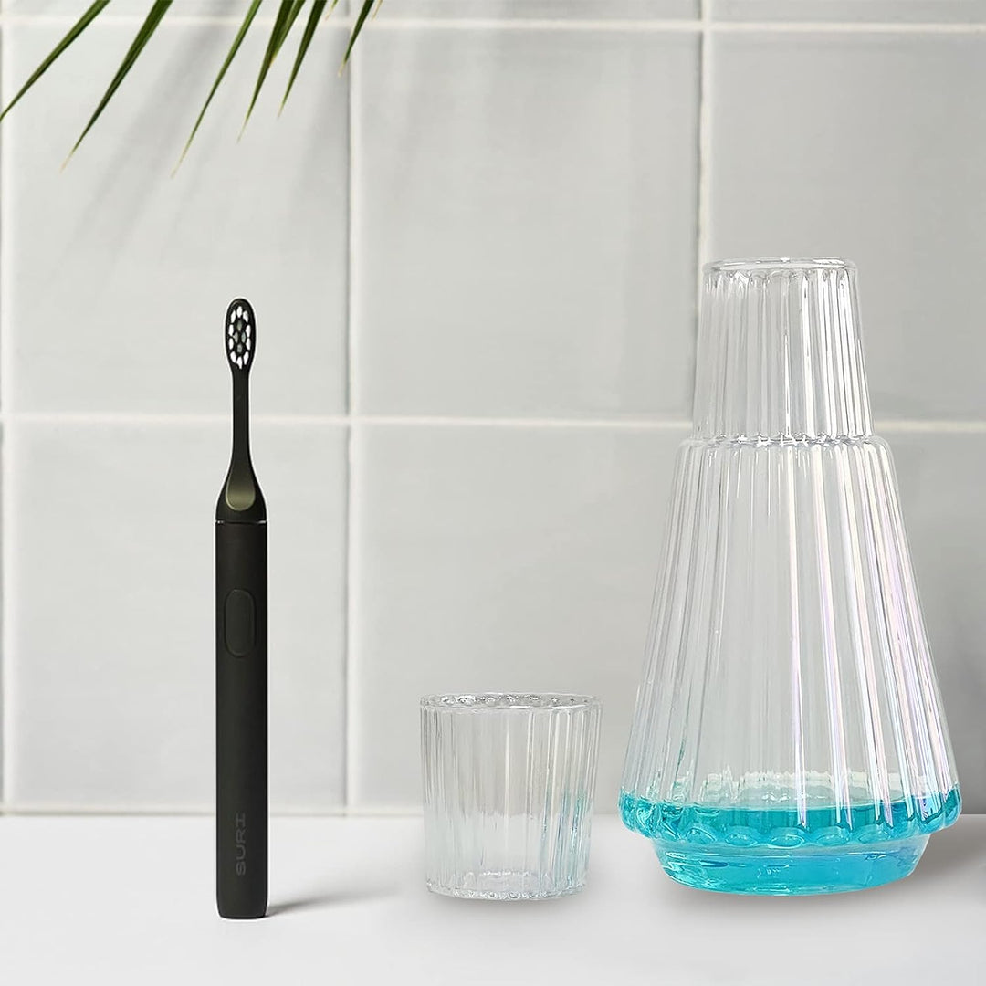 A Lovely Night Bedside Water Carafe and Tumbler set